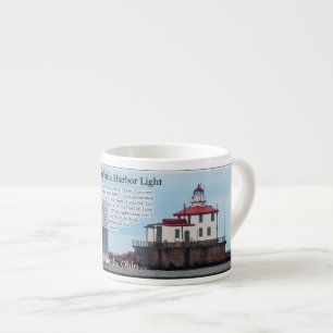 Xícara De Espresso Ashtabula Harbour Light espresso mug