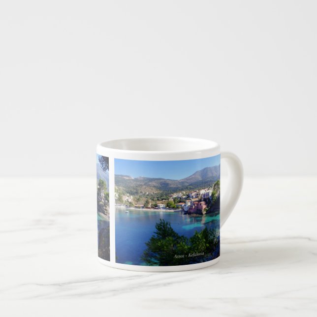 Xícara De Espresso Assos - Kefalonia (Frente Esquerda)
