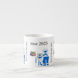 Xícara De Espresso Astronauta Mug Hourglass Space Mug para escritório