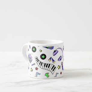 Xícara De Espresso Aumente a música