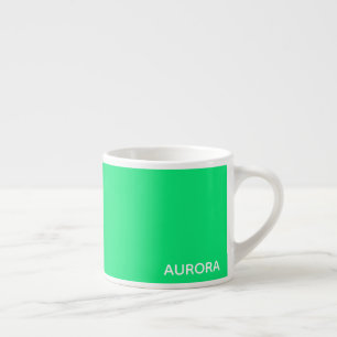 Xícara De Espresso Aurora green color name