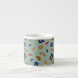 Xícara De Espresso Austin Texas Mug - Eu Te Amo Tanto - ATX