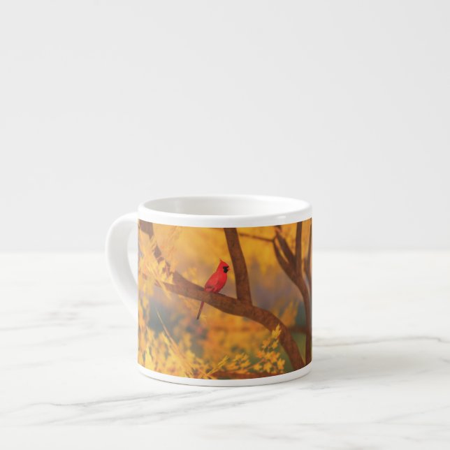 Xícara De Espresso Autumn Guardian Specialty Mug (Frente Esquerda)