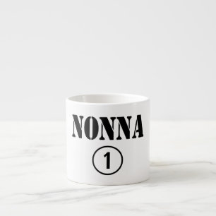 Xícara De Espresso Avó italianas: ONU de Nonna Numero