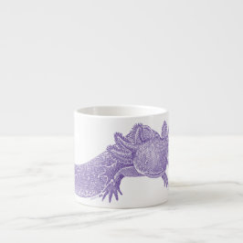 Xícara De Espresso Axolotl Mini Espresso Mug - PURPLE