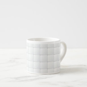 Xícara De Espresso Azulejo branco