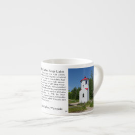 Xícara De Espresso Bailey Harbor Range Lights espresso mug