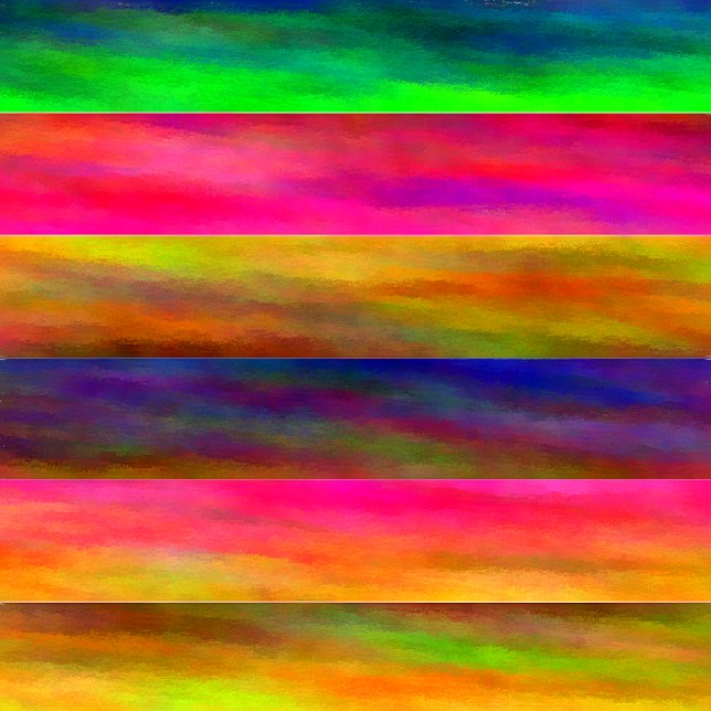 Xícara De Espresso bandas coloridas (Criador carregado)