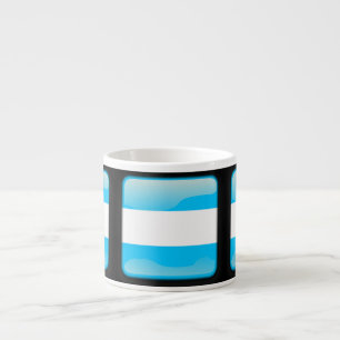 Xícara De Espresso Bandeira da Argentina