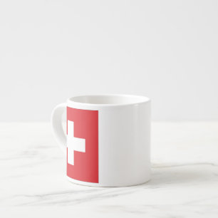 Xícara De Espresso Bandeira da Suíça