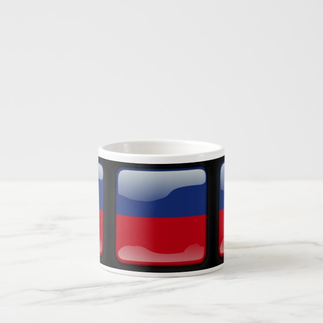Xícara De Espresso Bandeira do Haiti (Frente)
