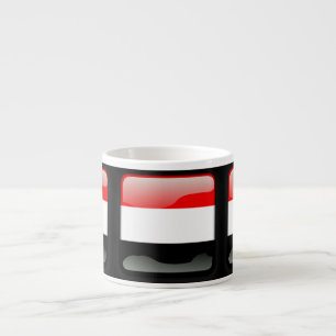 Xícara De Espresso Bandeira do Iraque