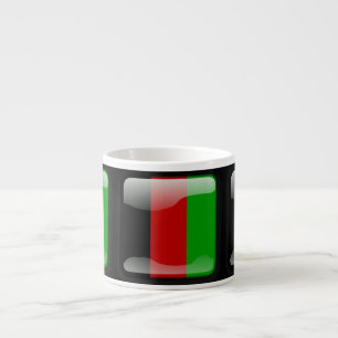 Xícara De Espresso Bandeira dos Emirados Árabes Unidos
