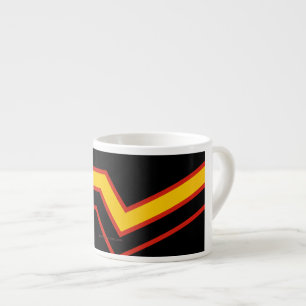 Xícara De Espresso Bandeiras de orgulho de borracha da SlipperyJoe's 
