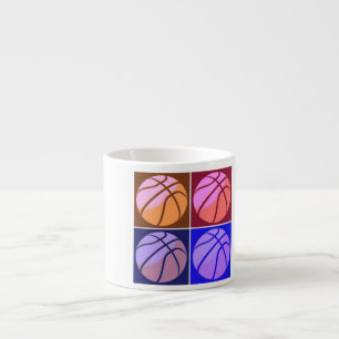 Xícara De Espresso Basquete de pop