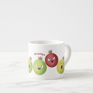 Xícara De Espresso Bicho de groselha canta