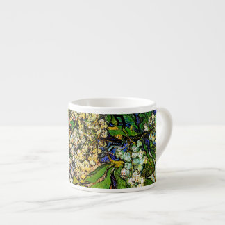 Xícara De Espresso Blossoming Chestnut Branches Van Gogh Fine Art