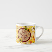 Bom Dia Café da Manhã Girassol