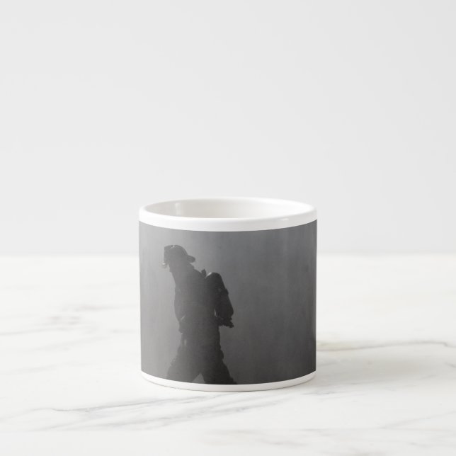 Xícara De Espresso Bombeiro (Frente)