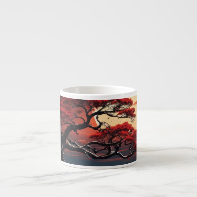 Xícara De Espresso Bonsai Tree (Frente)