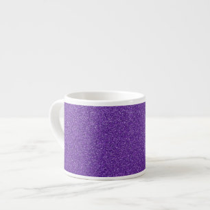 Xícara De Espresso Brilhante Roxo, Espontilha, Fundo Da Brilho