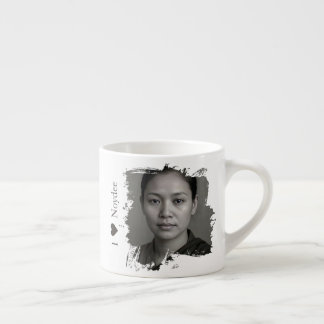 Xícara De Espresso Brushstroke design for your image and text