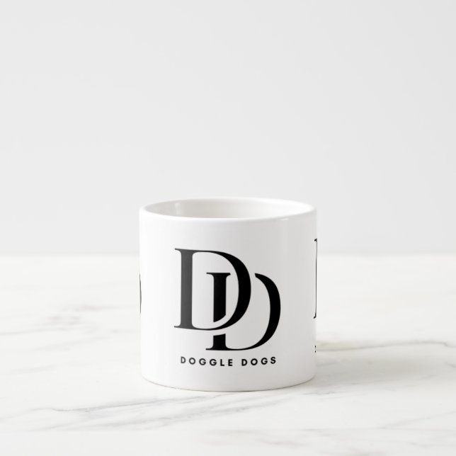 XÍCARA DE ESPRESSO CÃES DOOGLE (Frente)