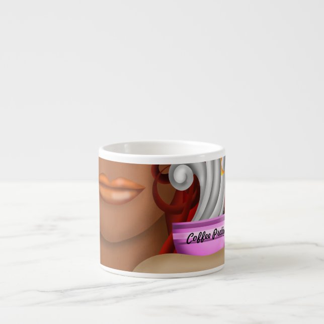 Xícara De Espresso Café Bonito Fantasy Expresso Mug (Frente)