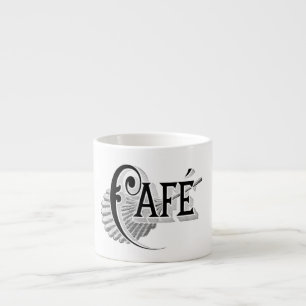 Xícara De Espresso Café Chic Francês Vintage Coffee Specialty Mugs
