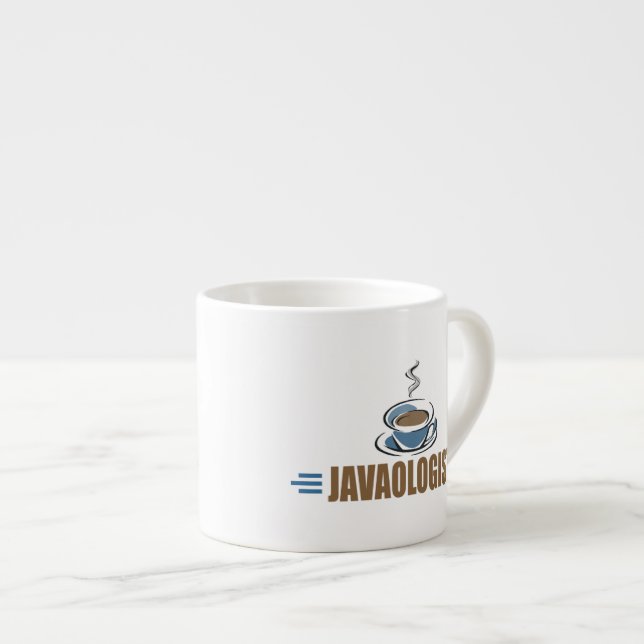 Xícara De Espresso Café Engraçado (Frente Esquerda)