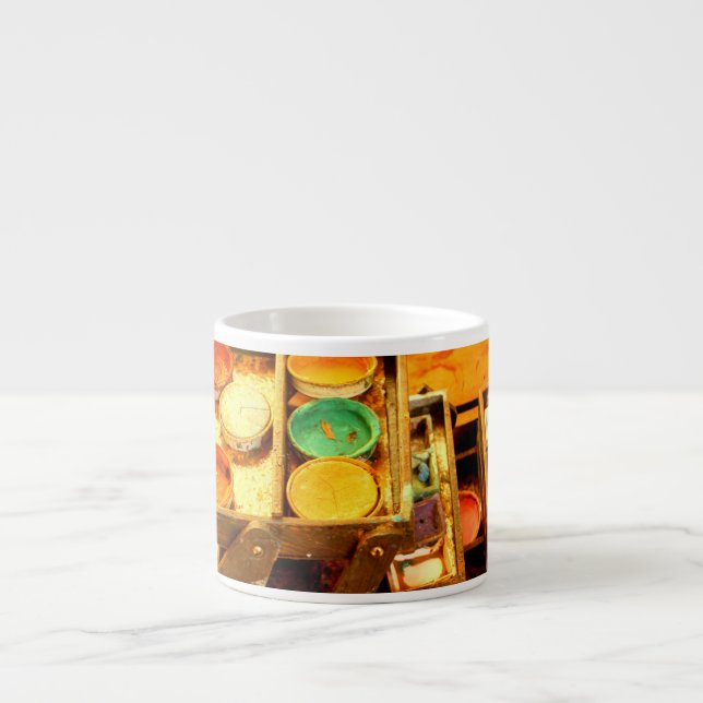 Xícara De Espresso Caixa de Tinta (Frente)