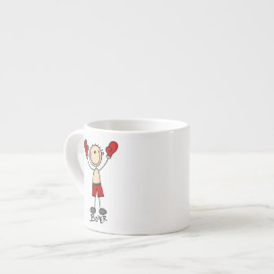 Xícara De Espresso Camisetas e Presentes de Luta de Boneco de Palito
