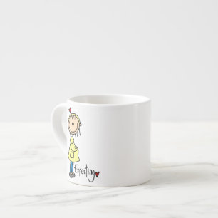 Xícara De Espresso Camisetas e Presentes para Gestantes