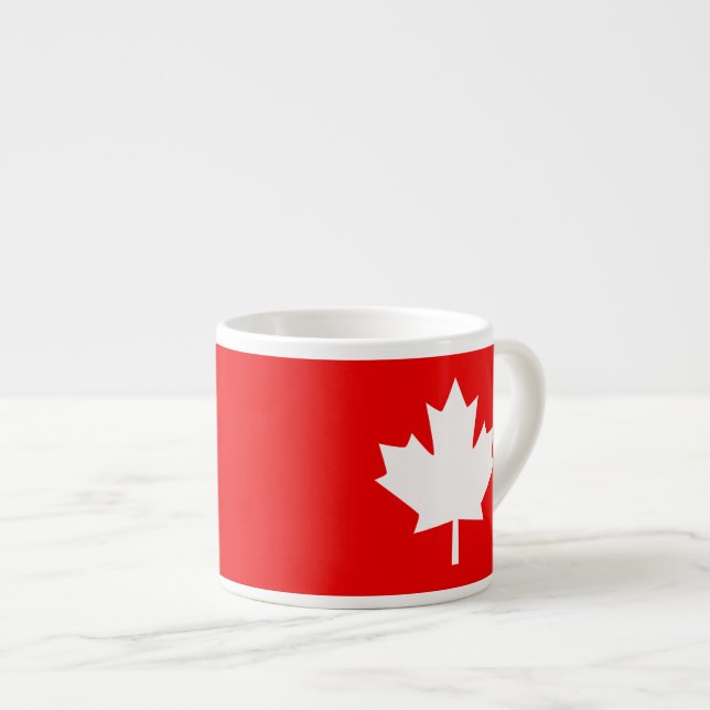 Xícara De Espresso Canadá Estabeleceu 1867 Aniversário 150 Anos (Frente Esquerda)