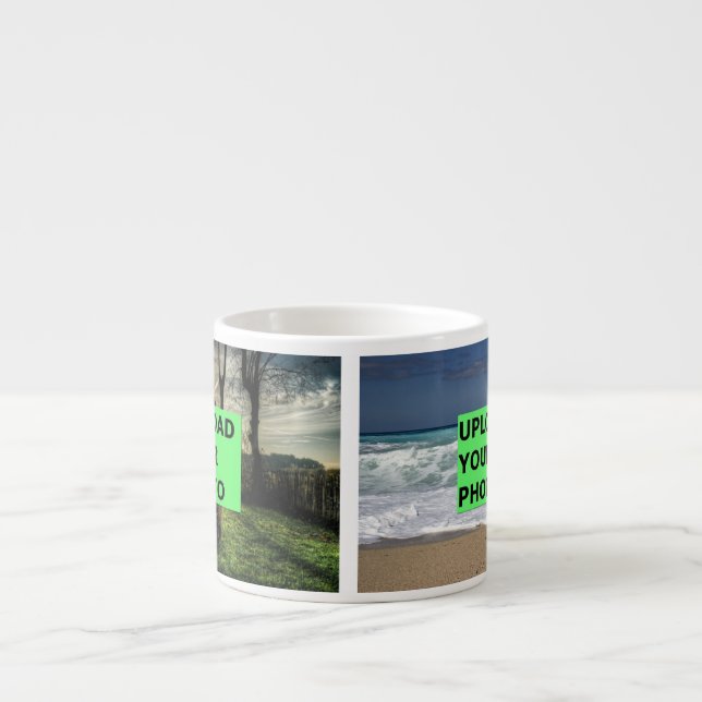 Xícara De Espresso Carregar a sua fotografia (Frente)