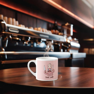 Xícara De Espresso Cartoon Chef Lula