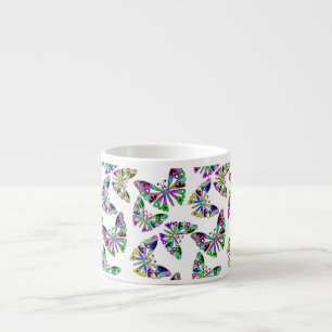 Xícara De Espresso Cartoon sem costura engraçadinho abstrato no tras