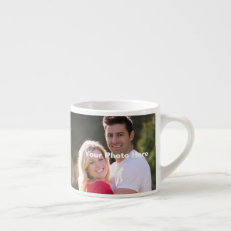 Xícara De Espresso Casais Personalizados Foto Espresso Mug
