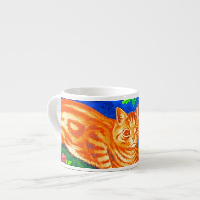 Xícara De Espresso Cat Noite (Frente Esquerda)