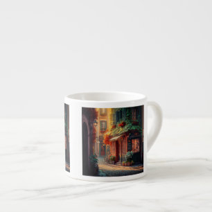 Xícara De Espresso Cena Francesa Espresso Mug