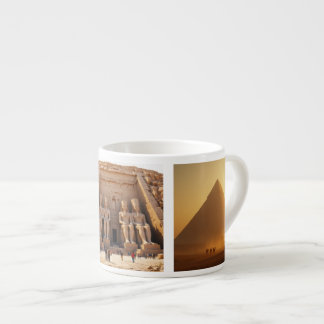 Xícara De Espresso Cenas do Antigo Egito