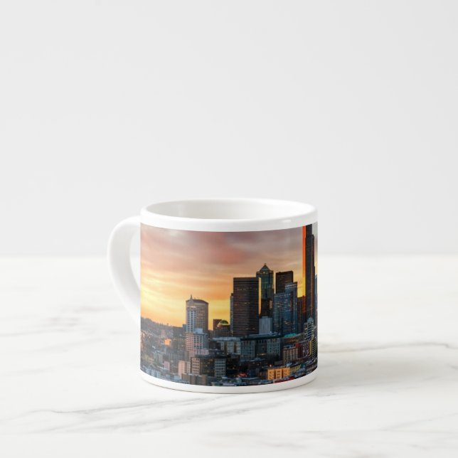 Xícara De Espresso Centro de Colômbia e Seattle do centro, Seattle (Frente Esquerda)