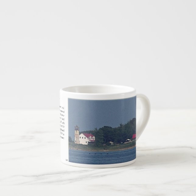 Xícara De Espresso Charity Island Light espresso mug (Frente Esquerda)