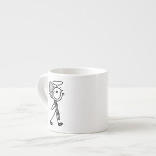 Xícara De Espresso Chef Com Colher