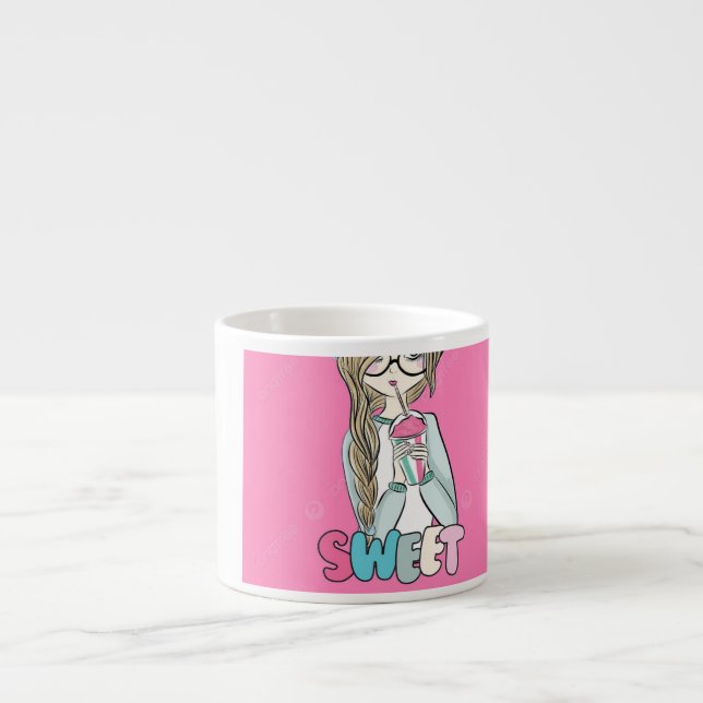 Xícara De Espresso Christmas mug (Frente)