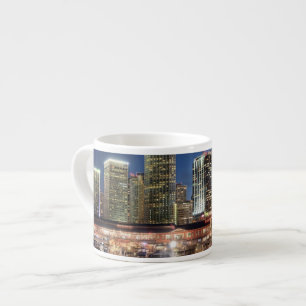 Xícara De Espresso Cidade da skyline de Miami em Florida