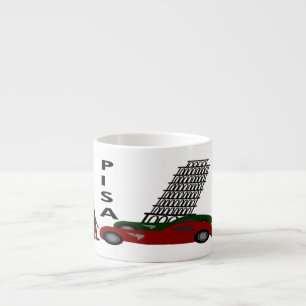 Xícara De Espresso Cidade de Pisa