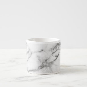 Xícara De Espresso Cinza Marble Espresso Mug
