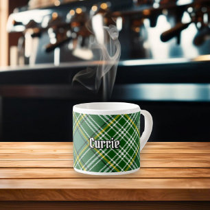 Xícara De Espresso Clan Currie Tartan