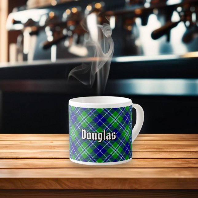 Xícara De Espresso Clan Douglas Tartan (Criador carregado)